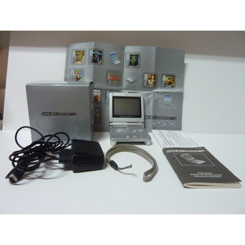 GAME BOY ADVANCE SP GRISE