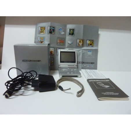 GAME BOY ADVANCE SP GRISE