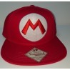 CASQUETTE Super Mario Bros - Mario Red With M Logo PIXEL
