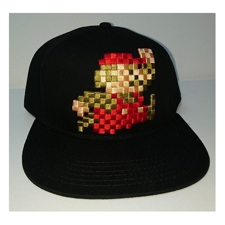 CASQUETTE Nintendo - 3D pixel embroidery Mario PIXEL