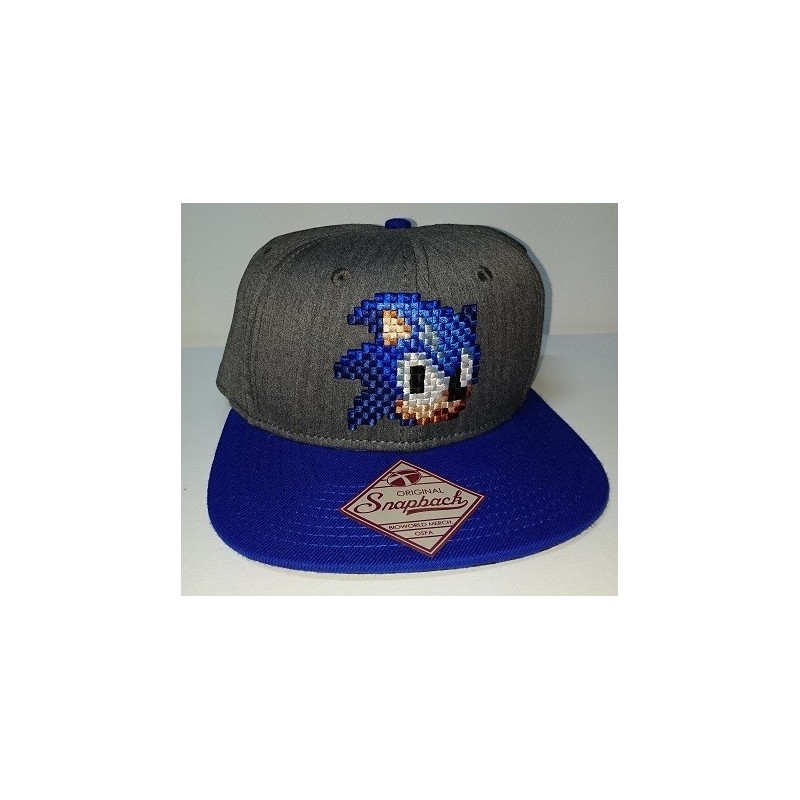CASQUETTE Sonic Retro Snap Back PIXEL
