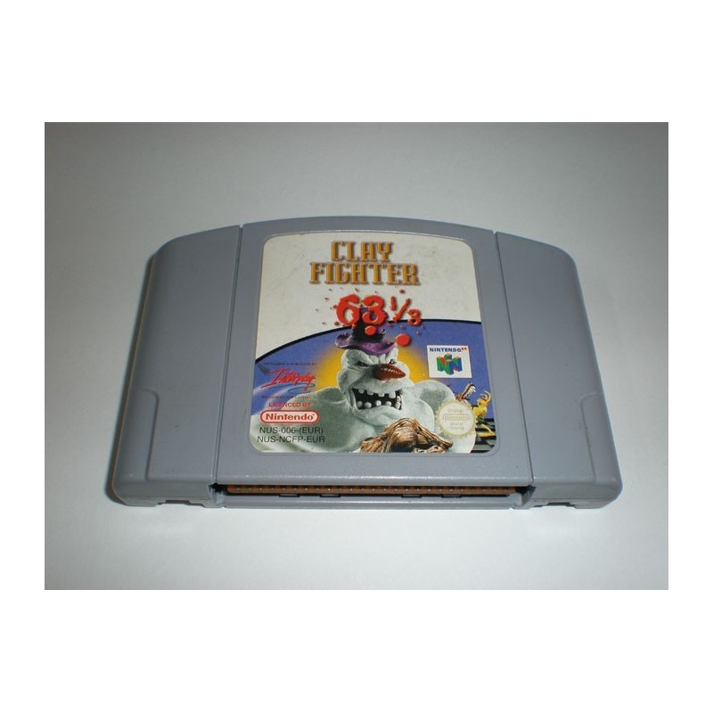 CLAYFIGHTER 63 1/3 (cart. seule)
