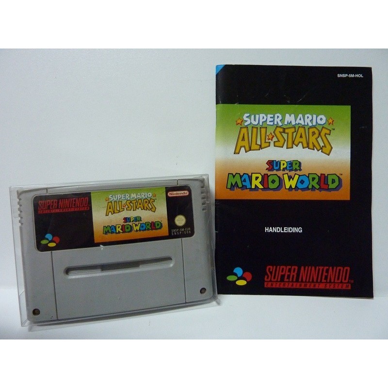 Super Mario World & Super Mario All Star pal + notice