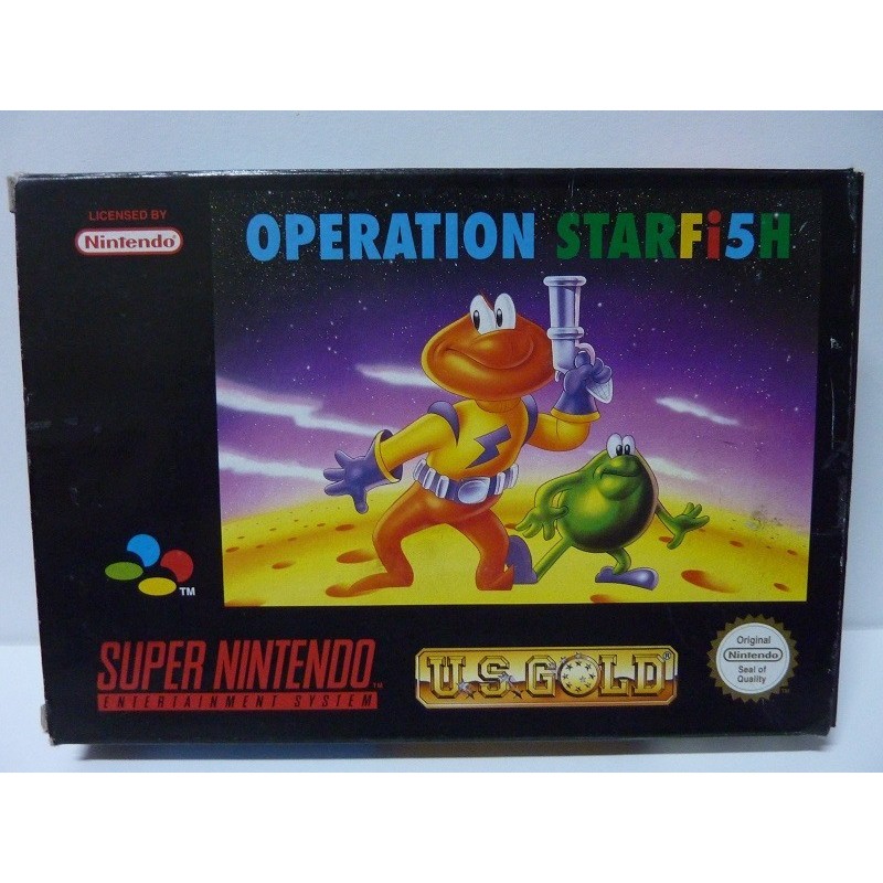 OPERATION STARFISH (James Pond 3)