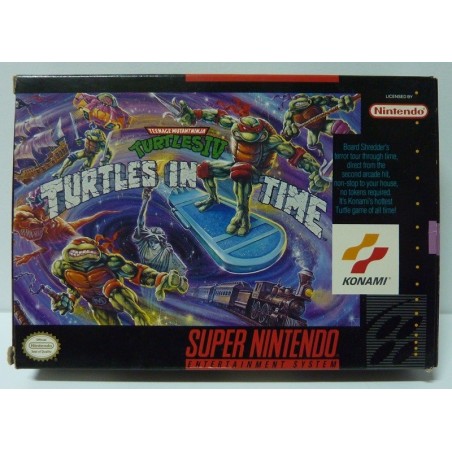 TEENAGE MUTANT NINJA TURTLES : TURTLES IN TIME us (Très bon état)
