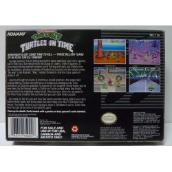 TEENAGE MUTANT NINJA TURTLES : TURTLES IN TIME us (Très bon état)