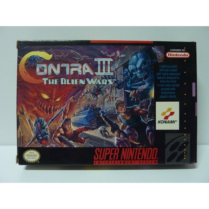 CONTRA III THE ALIEN WARS version us