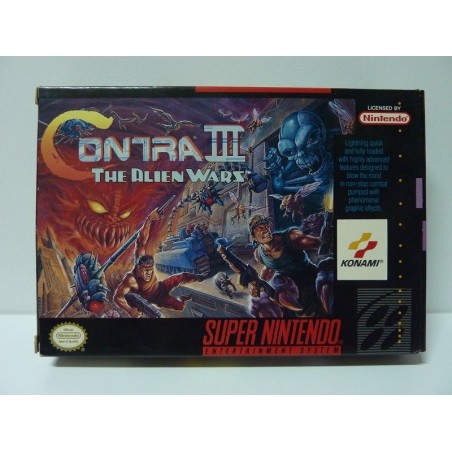 CONTRA III THE ALIEN WARS version us