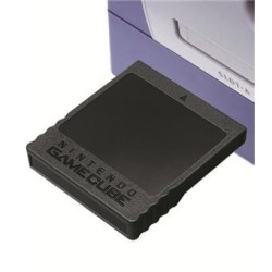Carte Mémoire Gamecube Noire Officielle 251 Blocs