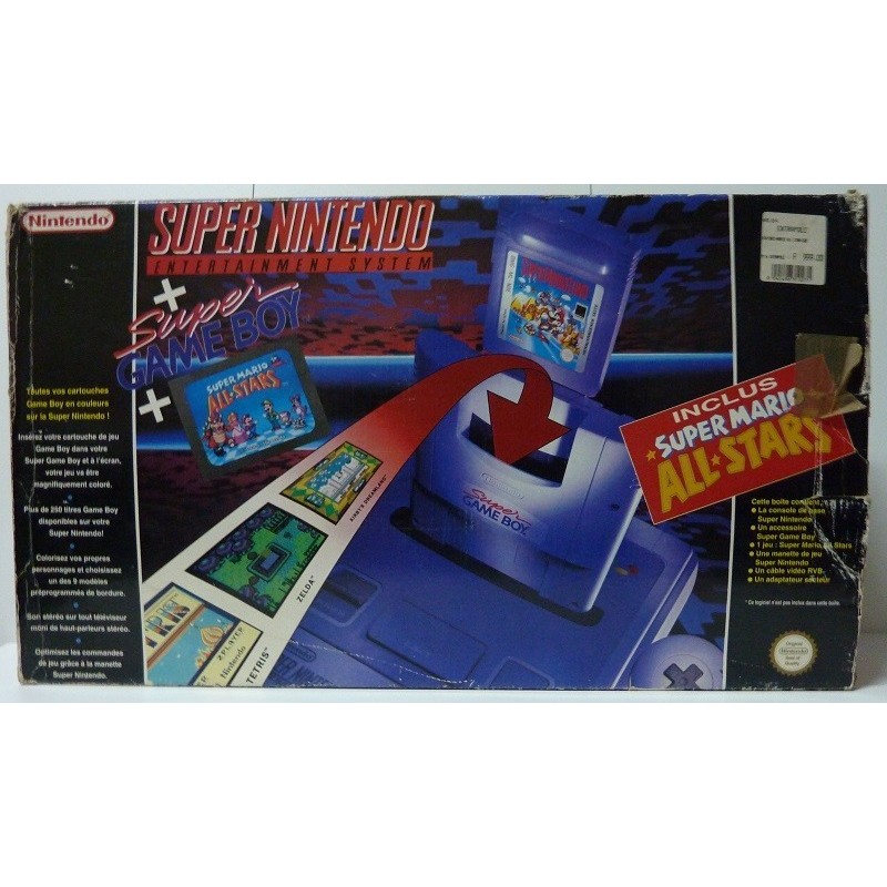 SUPER NINTENDO SUPER GAMEBOY/MARIO ALL STAR PACK