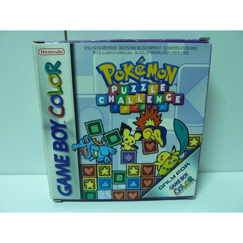 POKEMON PUZZLE CHALENGE