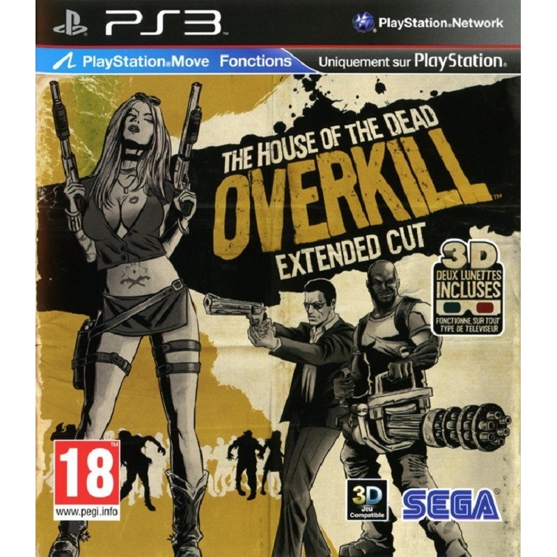 THE HOUSE OF THE DEAD OVERKILL EXTENDED CUT