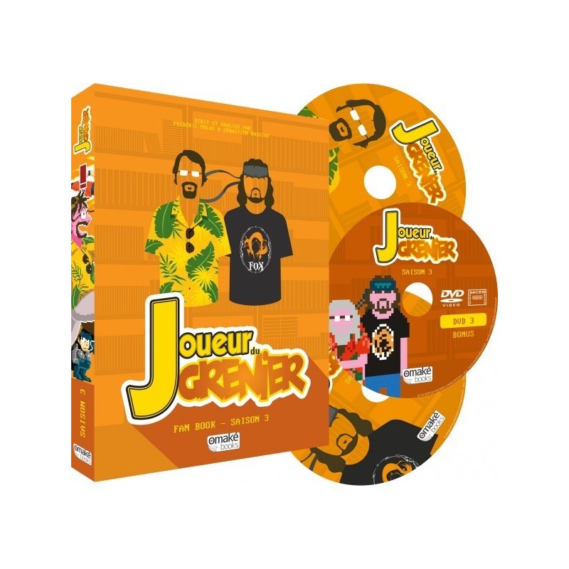 JOUEUR DU GRENIER Fan Book Saison 3