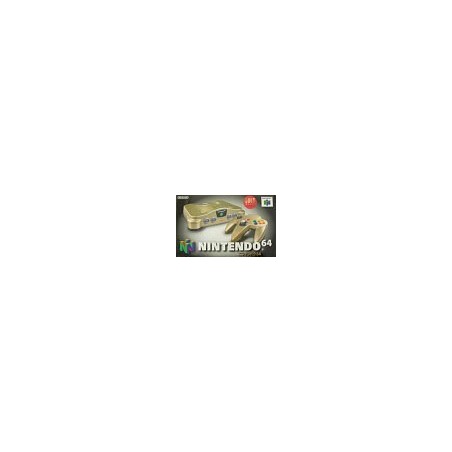NINTENDO 64 GOLD JAP