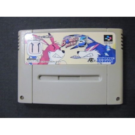 SUPER BOMBERMAN 5 sunfade (Cart. Seule)