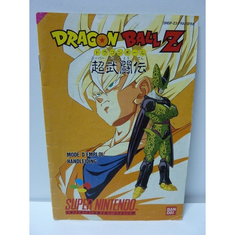 NOTICE DE DRAGON BALL Z Butoden Super Nintendo