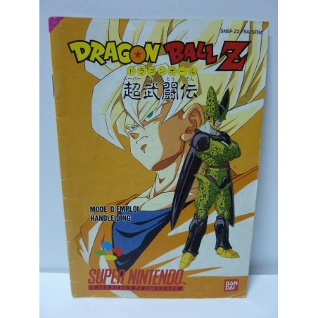NOTICE DE DRAGON BALL Z Butoden Super Nintendo