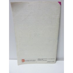 NOTICE DE DRAGON BALL Z 2 Super Nintendo