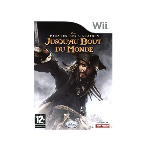 PIRATES DES CARAIBES JUSQU'AU BOUT DU MONDE WII  sans notice