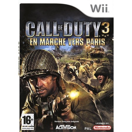 CALL OF DUTY 3 EN MARCHE VERS PARIS (sans notice)