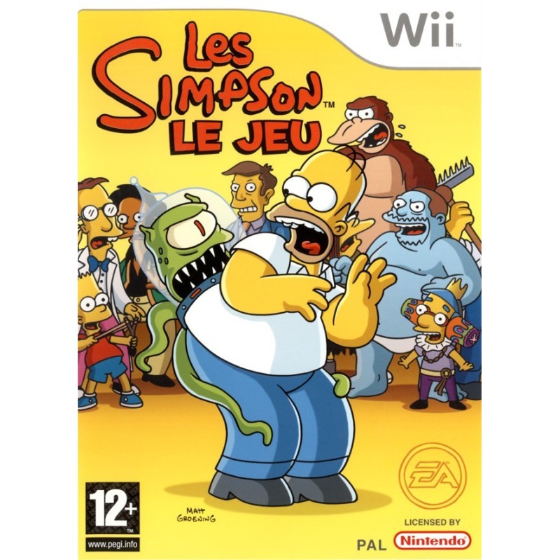 LES SIMPSONS LE JEU (sans notice)