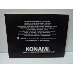 NOTICE DE METAL GEAR SOLID Game Boy Color Pal/Euro