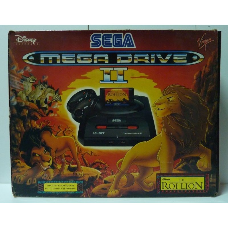 MEGADRIVE 2 PACK LE ROI LION (sans notice)