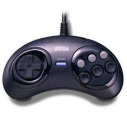 PAD 6 BOUTONS MEGADRIVE