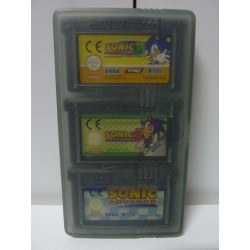 Lot SONIC ADVANCE 1, 2 et 3 avec boitier (catouche seule)