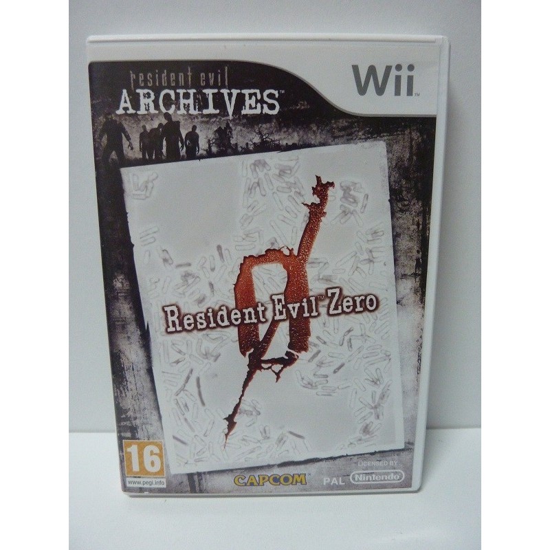 RESIDENT EVIL Zero Archives wii edition