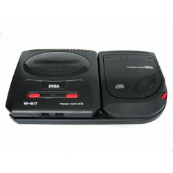 MEGA CD 2 avec Megadrive 2