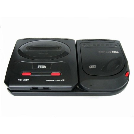 MEGA CD 2 avec Megadrive 2