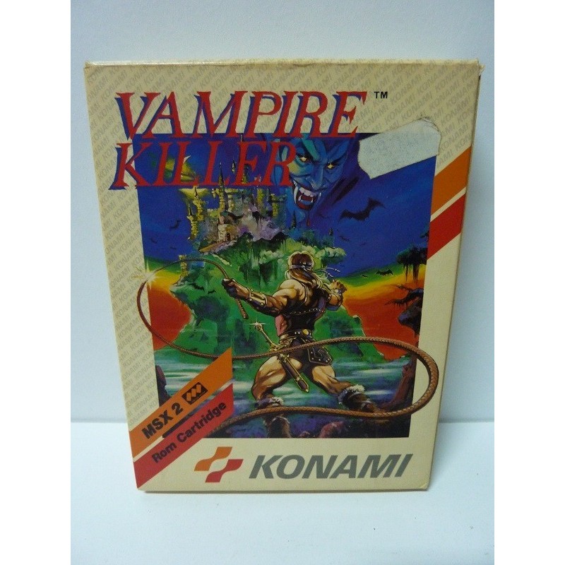 CASTLEVANIA VAMPIRE KILLER MSX Pal