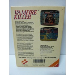 CASTLEVANIA VAMPIRE KILLER MSX Pal