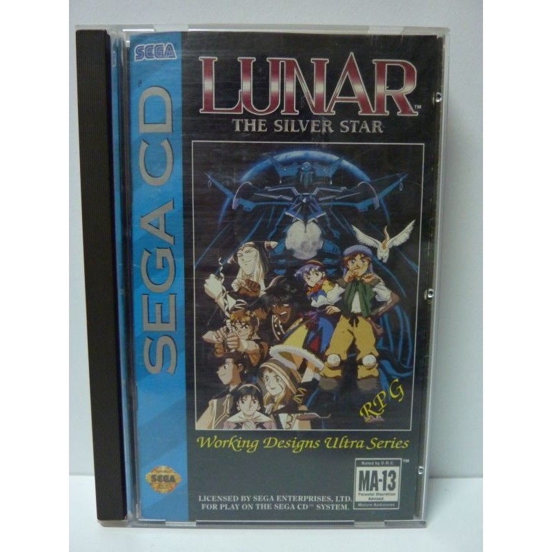 LUNAR THE SILVER STAR SOTRY mega cd us