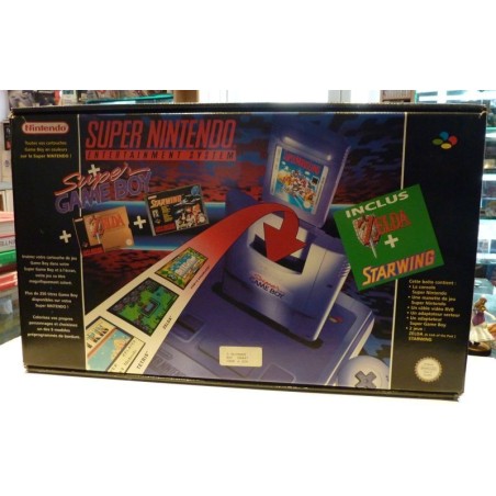 SUPER NINTENDO PACK ZELDA 3 / STARWING / SUPER GAMBEBOY(excellent état)
