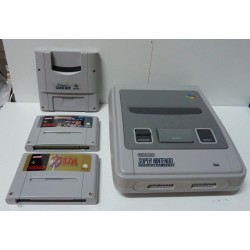 SUPER NINTENDO PACK ZELDA 3 / STARWING / SUPER GAMBEBOY(excellent état)