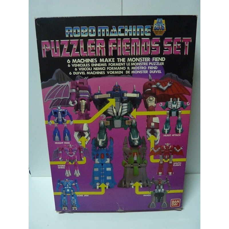ROBO MACHINE PUZZLER FIENDS SET Monster Fiend