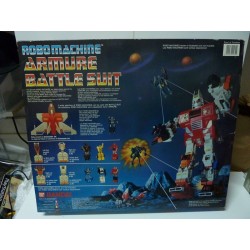 ROBO MACHINE ARMURE BATTLE SUIT (rouge blanc) Bandai