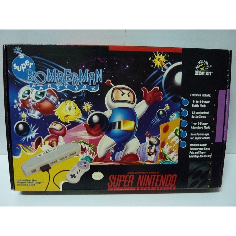 SUPER BOMBERMAN PARTY PACK (Multitap)