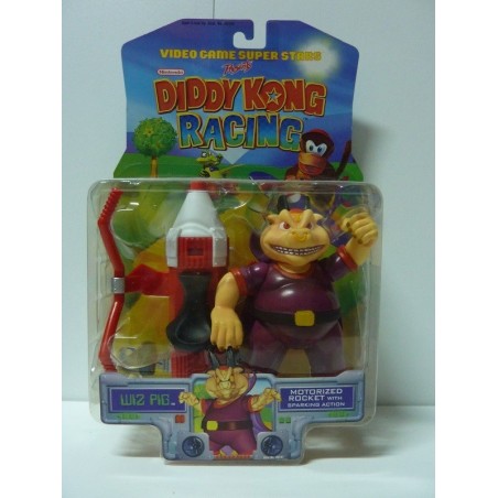 DIDDY KONG RACING Figurine (WIZ PIG)