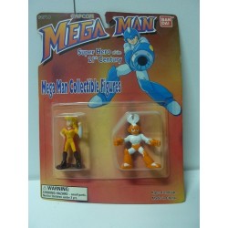 MEGA MAN COLLECTIBLE FIGURES (CUTMAN/ROLL)