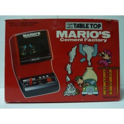 MARIO Cement Factory Game Watch Table top en boite Fra