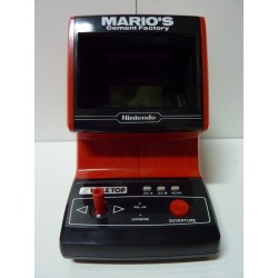 MARIO Cement Factory Game Watch Table top en boite Fra
