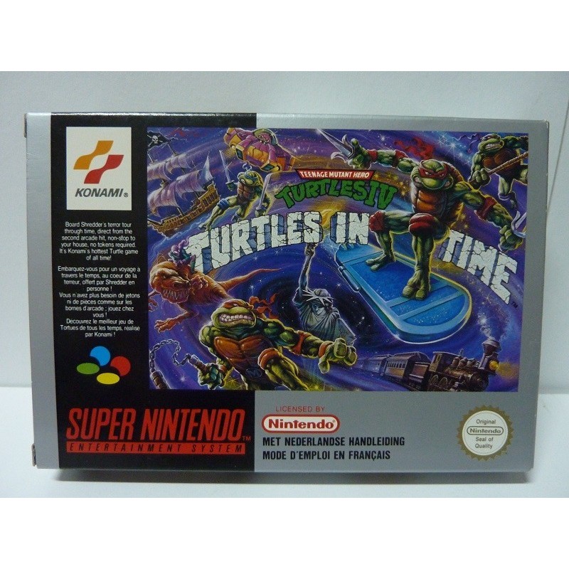 TEENAGE MUTANT NINJA TURTLES : TURTLES IN TIME Pal Fah (Excellent état)