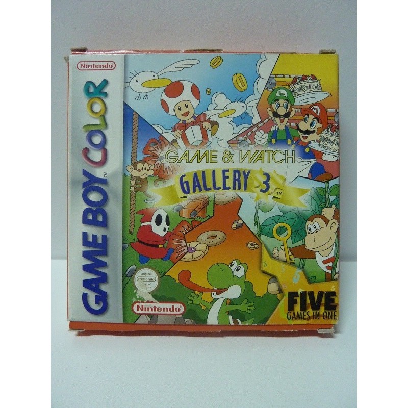 GAME & WATCH GALLERY 3 NEUF