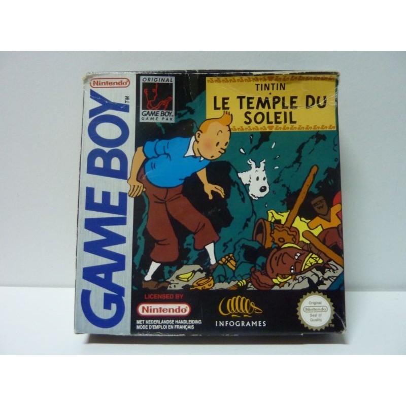 TINTIN LE TEMPLE DU SOLEIL (cart. seule)