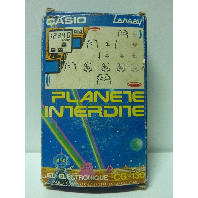 PLANETE INTERDITE JEU ELECTRONIQUE CASIO