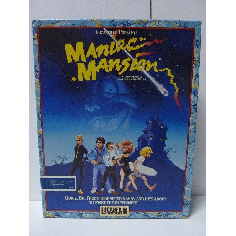 MANIAC MANSION avec lunette Pal/Uk
