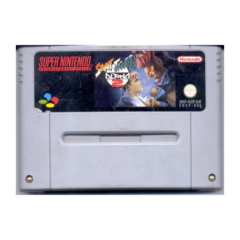 STREET FIGHTER ALPHA 2 (cartouche seule)